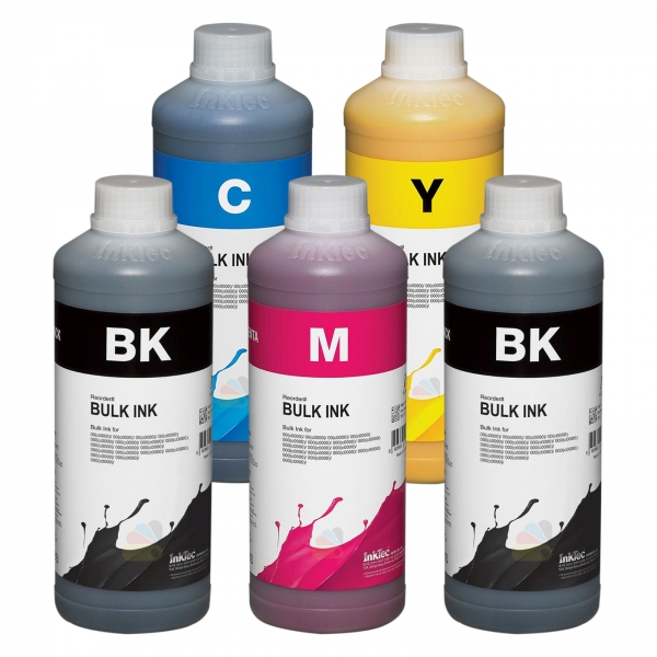 5x 1 Liter Inktec pigment Nachfülltinte HP970 HP 971 XL OfficeJet Pro